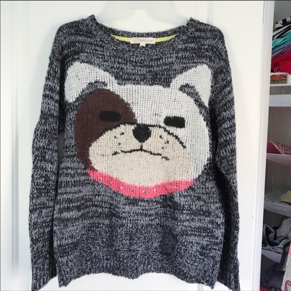 Super Cute Bulldog Sweater